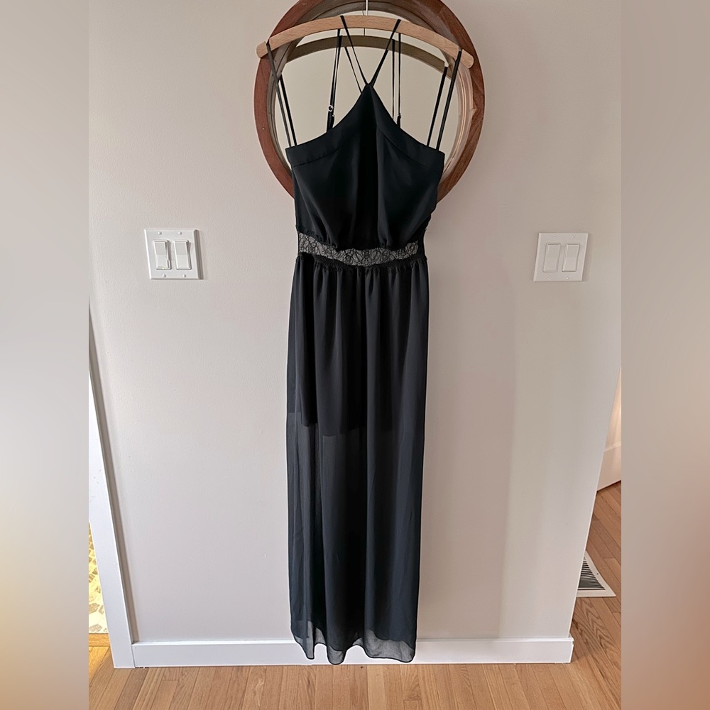 BCBG Generation Dark Night Maxi Dress (4)
